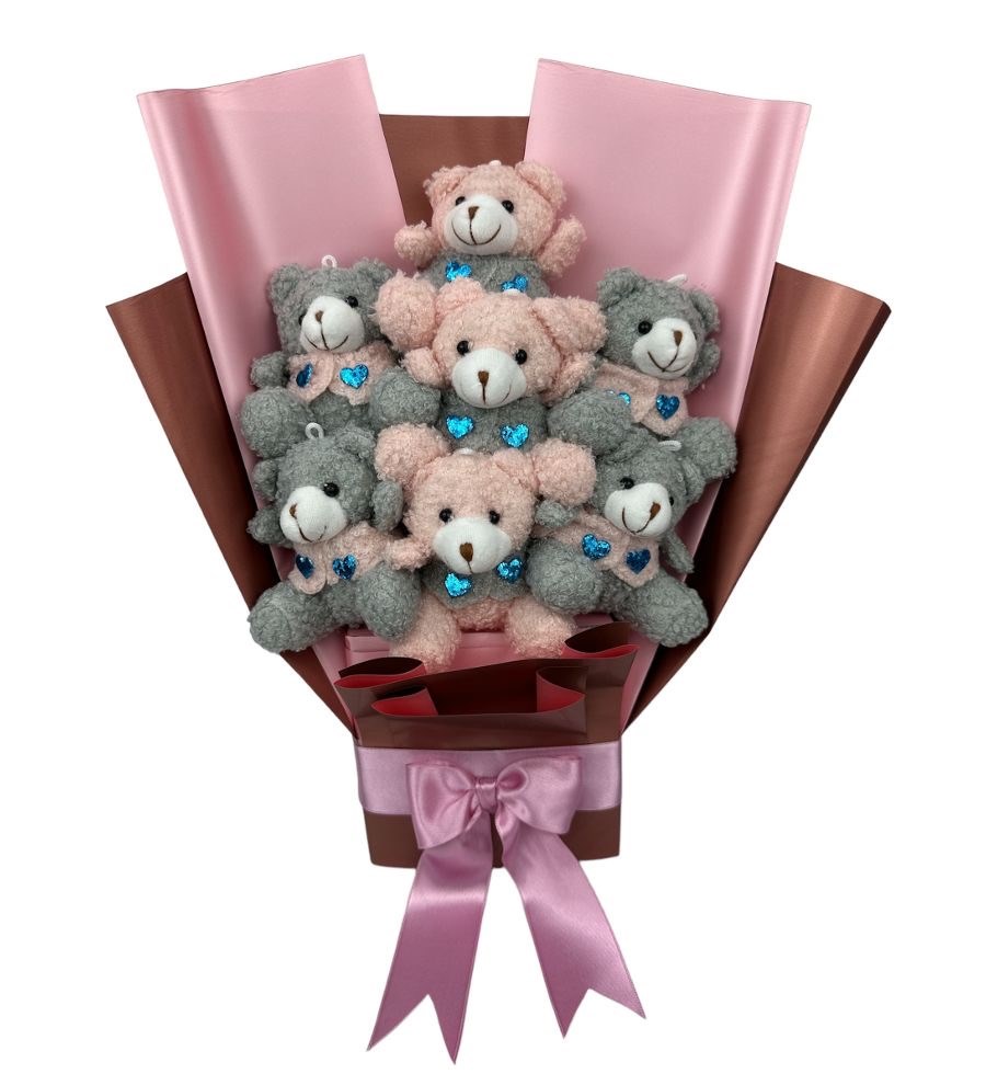 Cute Teddy Bear Bouquet