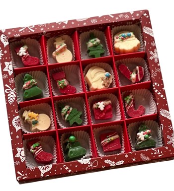 Yılbaşı Chocolate Box Red 16