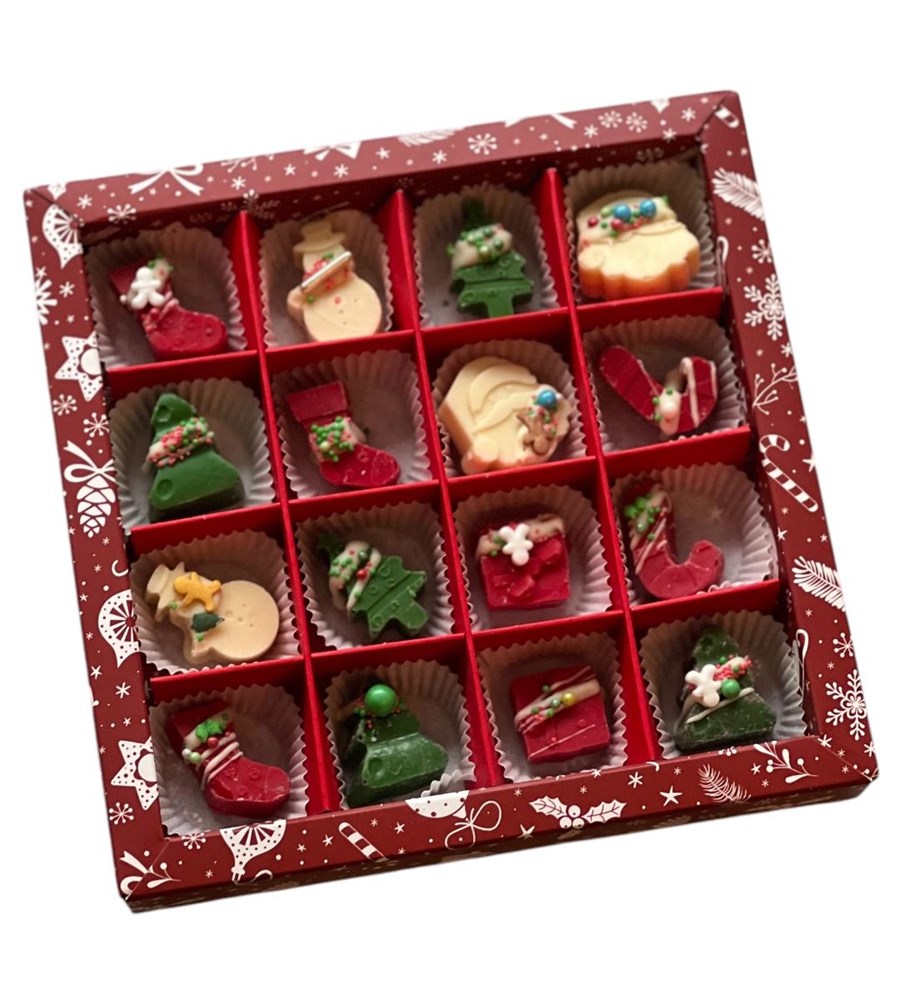 Yılbaşı Chocolate Box Red 16