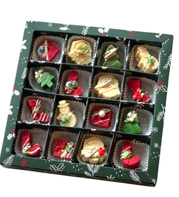 Yılbaşı Chocolate Box Green 16