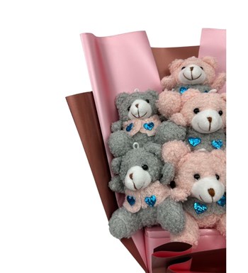 Cute Teddy Bear Bouquet