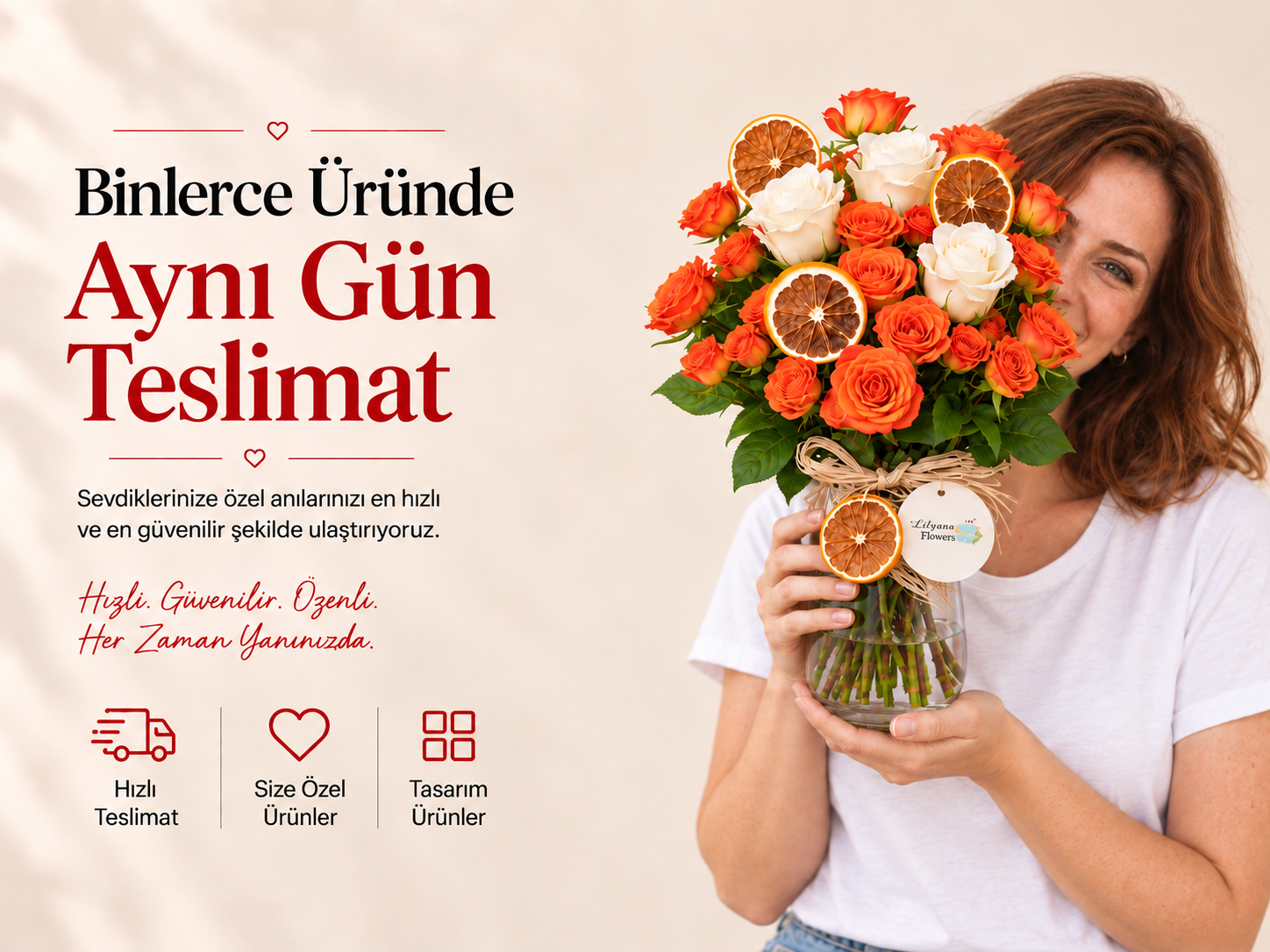 Çiçek Siparişi &amp; Online Çiçek Gönder | LilyanaFlowers