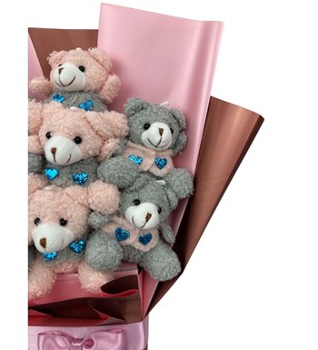 Cute Teddy Bear Bouquet