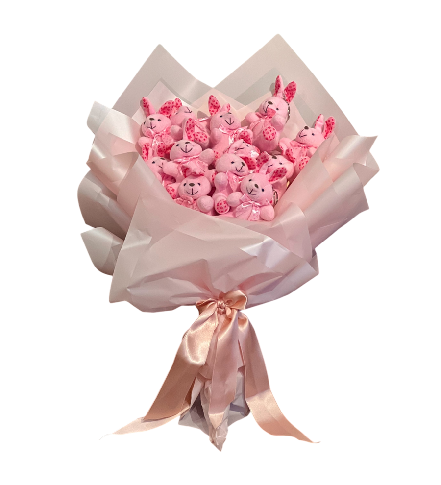 Rabbit Pink Bouquet