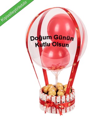 Kinder Kaplı Balonlu Rocher Çikolata