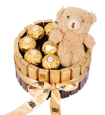 Merci Kaplı Ferrero Peluşlu Rocher Çikolata