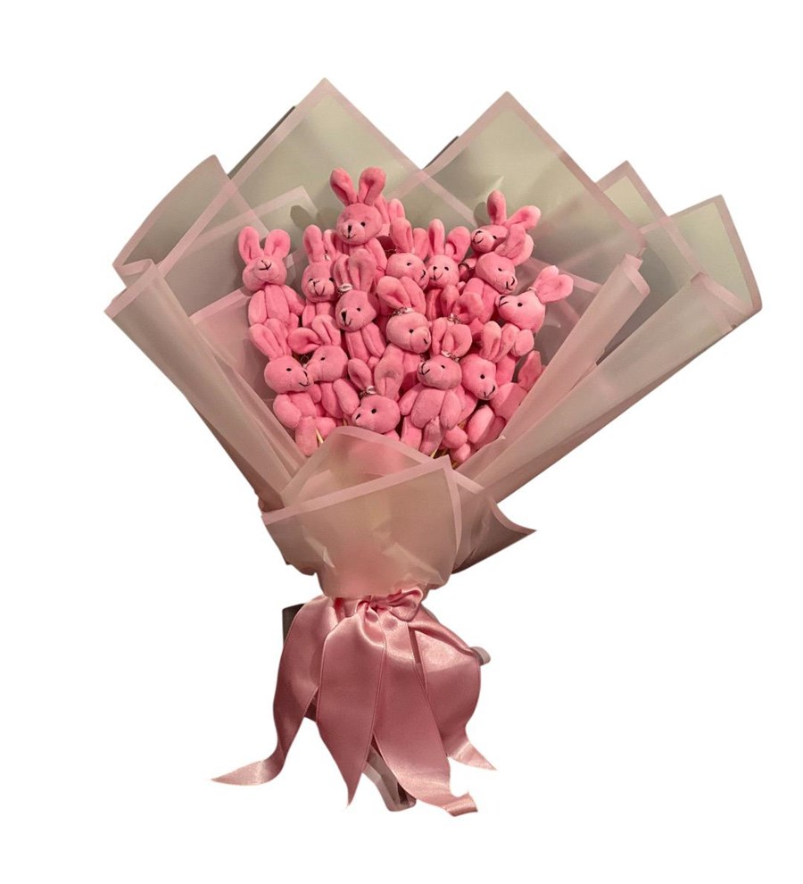 Rabbit Pink Bouquet